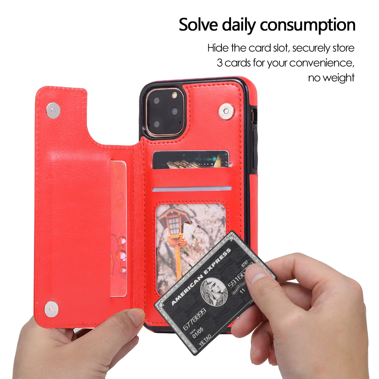 For iPhone14 15 Mobile Phone Leather Case  13 Pro Crazy Horse Pattern Protective Case Samsung A55 Mobile Phone Case_voghion.com
