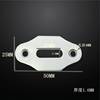 Drawer flat lock lock student dormitory wardrobe door lock nose z -shaped lock hardware large corner code accessories