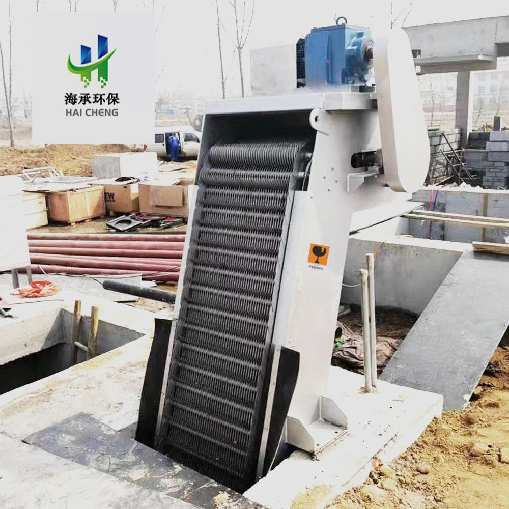 齿耙式格栅除污机 回转式格栅除污机源头工厂 独立电机自动除渣