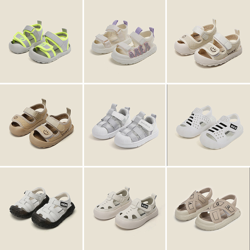 Zapatos de red para niños especiales, zapatos para bebés, sandalias de verano transpirables, zapatos para bebés con suela suave, zapatos antipatadas