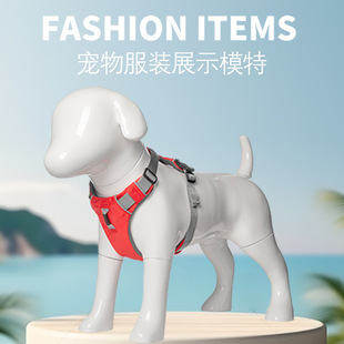 Simple simulation dog model abstract floor decoration pet photography window display clothing display props dog
