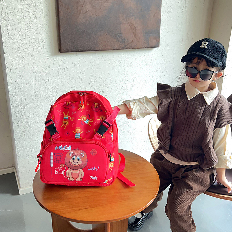 Mochila de nylon para estudiantes de escuela primaria protección de columna vertebral para reducir la carga de los niños grado 1, grado 2, grado 3 niños y niñas mochila ultraligera