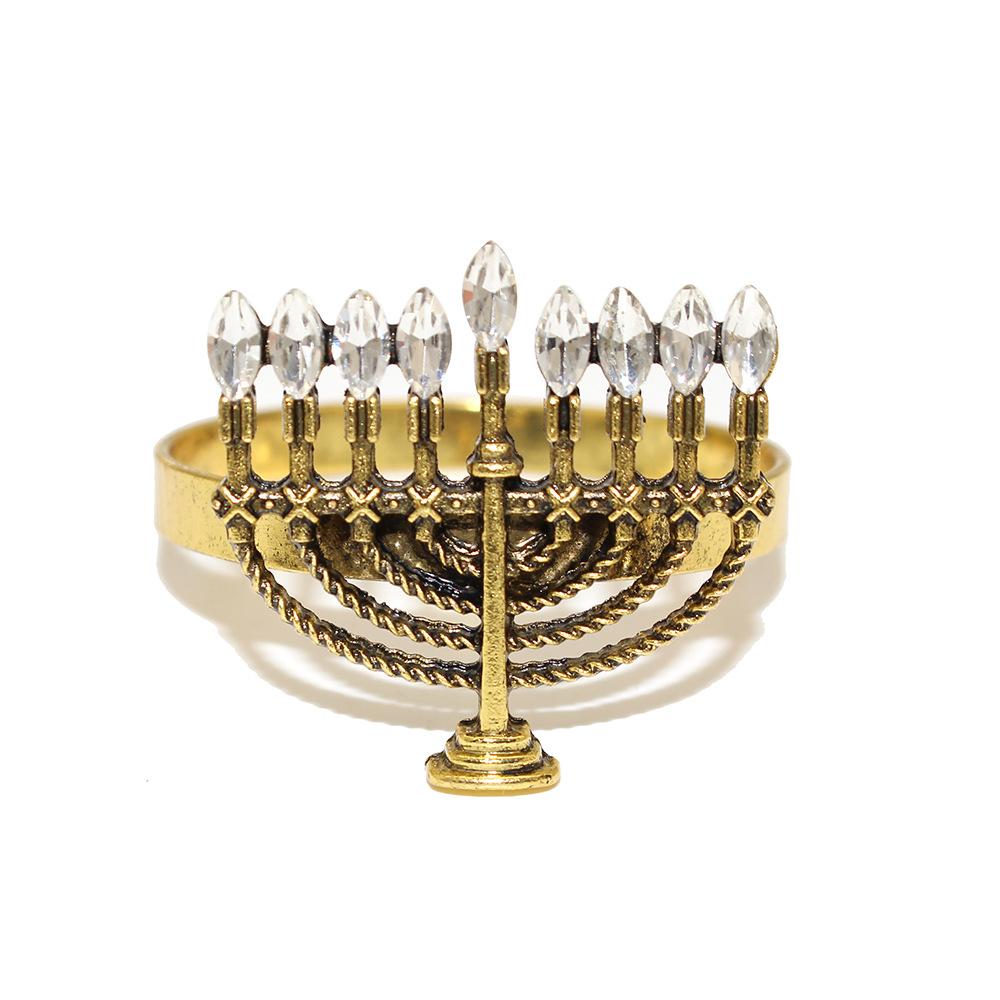 고대 금 + 화이트 다이아몬드