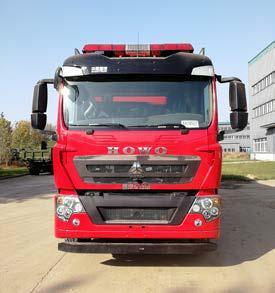 Sinotruk HOWO promotes China VI fire trucks