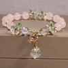 Organic crystal bracelet pomegranate, accessory, Birthday gift