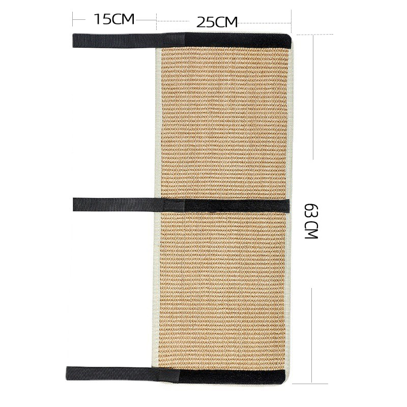 Gato rascador de gato de la placa de rascarse sin caspa mascota estera de SIAL estera de dormir Lino gato Amazon molienda garra estera