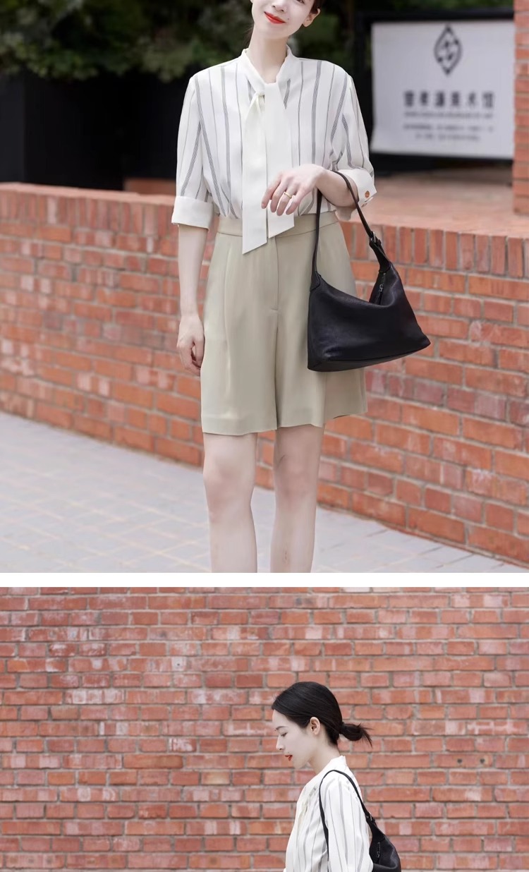 Leather top layer vegetable-tanned cowhide hobo single-shoulder underarm bag for women 2025 new style, a niche and high-end crossbody dumpling bag undefined