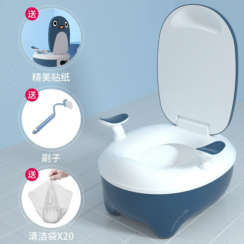 Cute children's toilet for boys for training