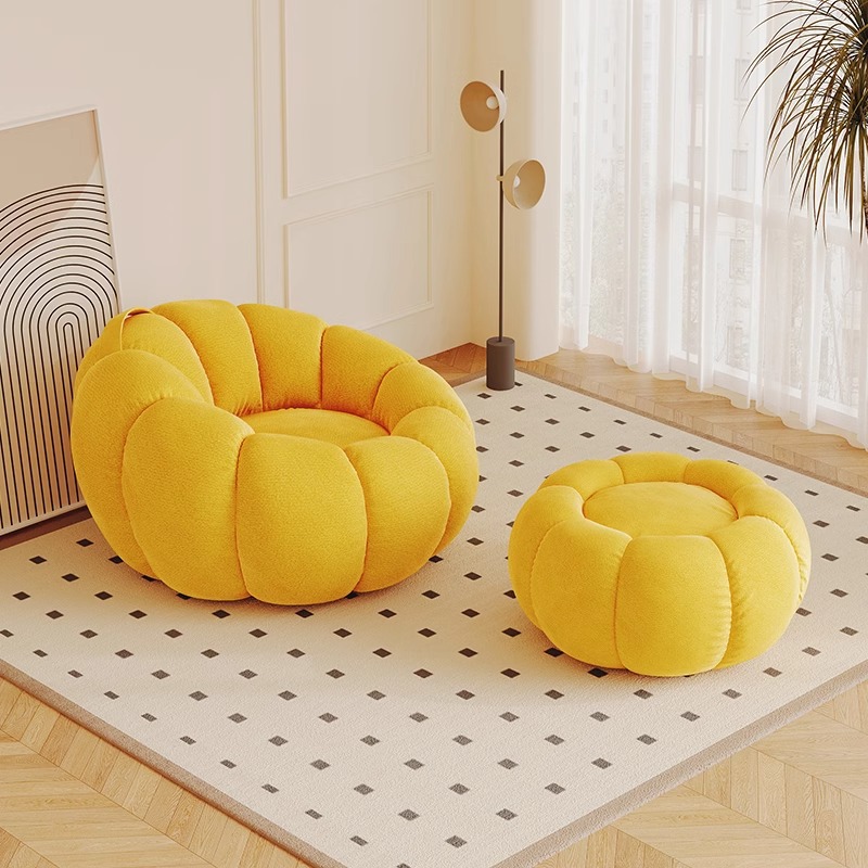 Sofá perezoso reclinado para dormir dormitorio individual beanbag sillón balcón tatami almohadilla silla de ocio