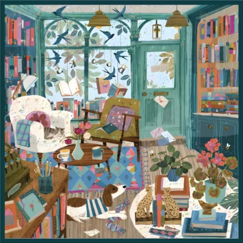 Academy of Fine Art Silk Cotton Silk Scarf Oil Painting Landscape Living Room Small Silk Scarf Women's Small Square Scarf 30% Mulberry Silk 70% Cotton