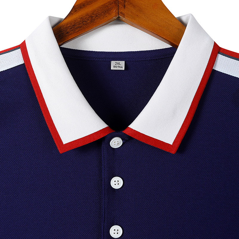 Camisas de polo de algodón suave antiarrugas de alta gama personalizadas ropa de trabajo capacitación corporativa reunión de capacitación cultural bordado personalizado