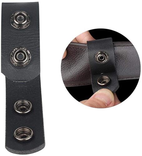 Tactical belt fixing buckle Genuine leather belt buckle Duty equipment four-way buckle Belt Keeper Snaps