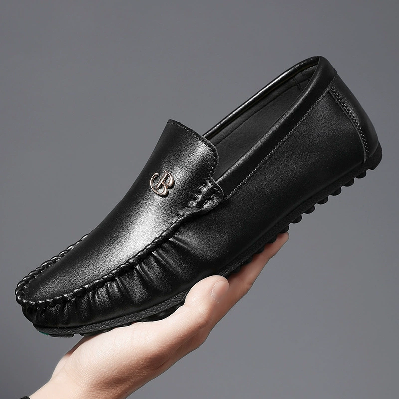 Мужские лоферы, весенне-осенняя повседневная обувь, модные студенческие туфли на плоской подошве в корейском стиле в британском стиле