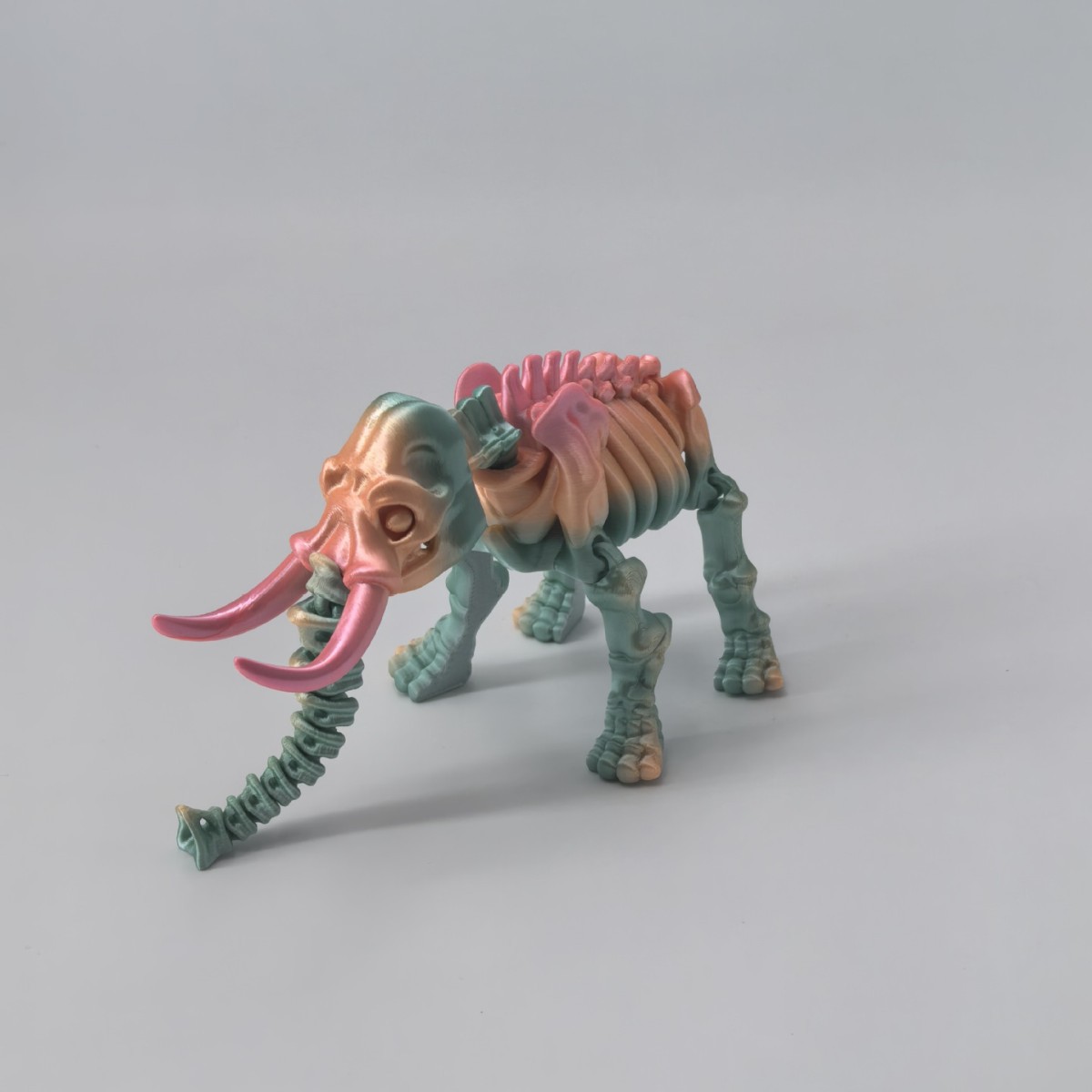 코끼리-무지개 (임의의 그라데이션 색상)