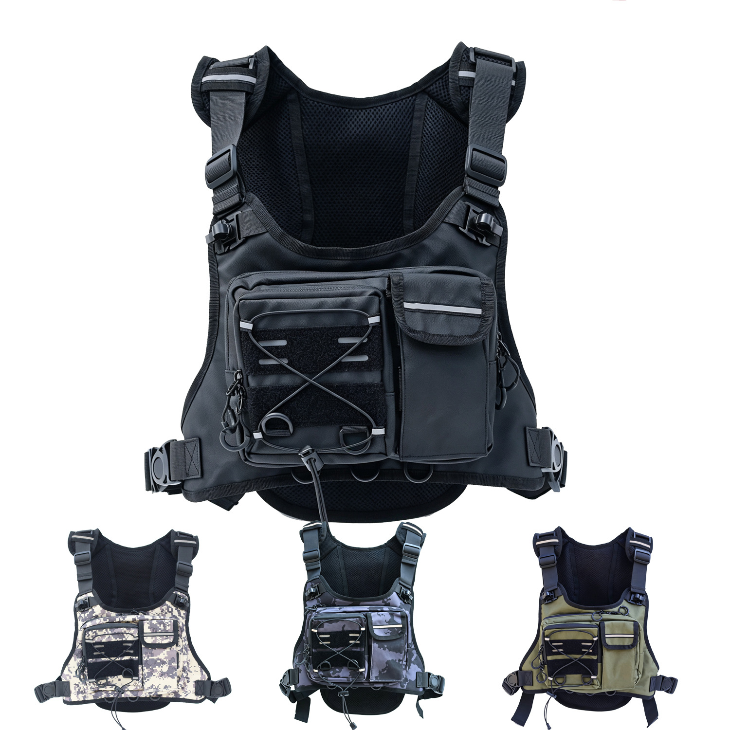 Tactical Chest Bag, Outdoor Mountaineering Bag, Waterproof Hiking Bag, Cross-Country Camping Bag, Fishing Bag, Cycling Bag, Travel Running Bag, Amazon's Best-Selling Item