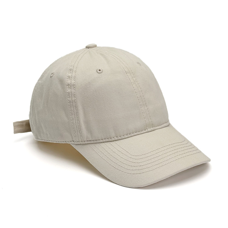 Casquette de baseball unisexe oversize en coton doux, visière incurvée, protection solaire, style décontracté streetwear, sport et festif rétro._voghion.com