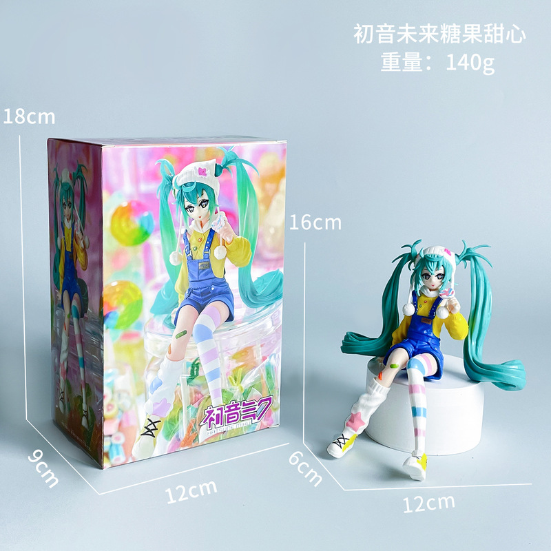 初音未来手办动漫水冰月美少女蕾姆花嫁穹妹二次元公仔模型摆件批|undefined