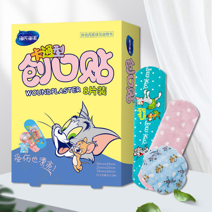 A168创口贴 卡通型 8片/盒