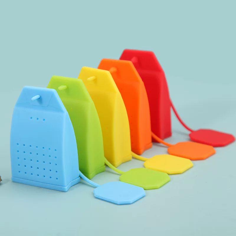 Silicone bag, tea, filter