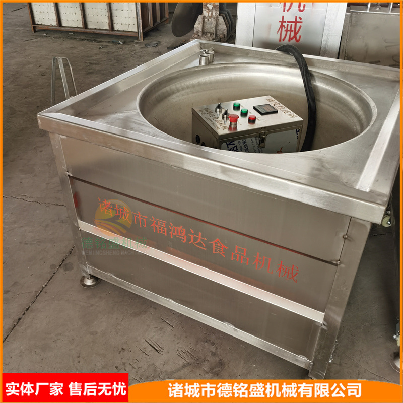 电加热猪皮炸皮锅 手动捞皮的肉皮拉皮锅 条皮小型拉皮机