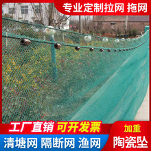 拉网拖网清塘捕鱼渔网拉鱼网鱼塘围小型家用隔网刮鱼苗网鱼抓扑鱼