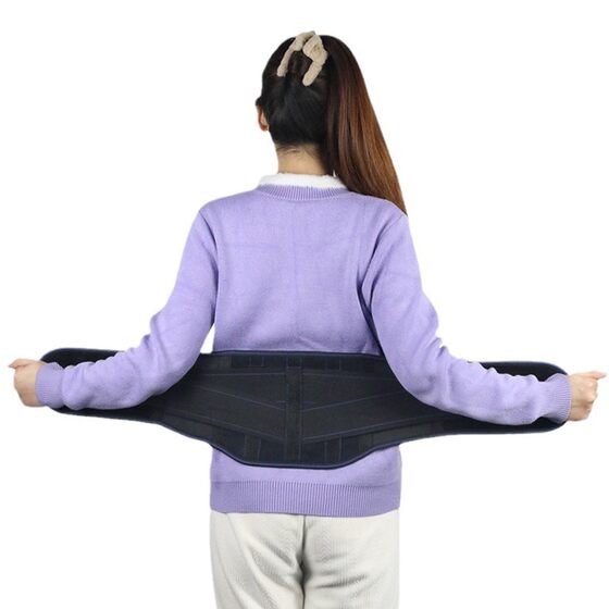 Manufacturers in stock supply magnetic belt heating double pressure waist waist steel plate support warm belt