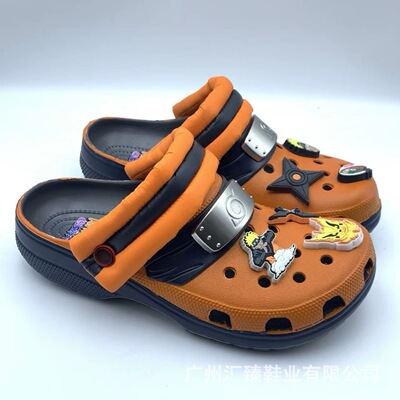 Летние тапочки в стиле Crocs, пляжная пляжная обувь, коллекция 2025 года