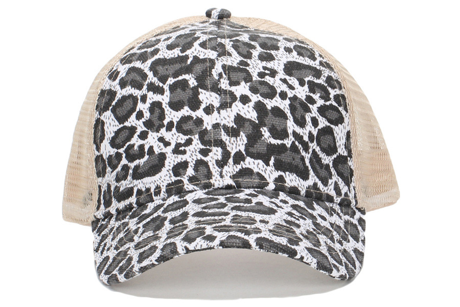 Unisex Streetwear Leopard Curved Eaves Baseball Cap display picture 2