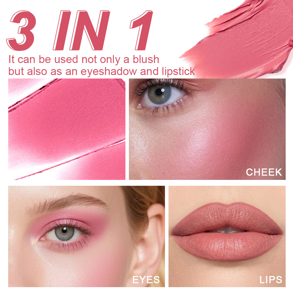 SAS Europa y América spot transfronterizo 3 en 1 impermeable a largo plazo barra de rosto de rosto lipstick SAC120