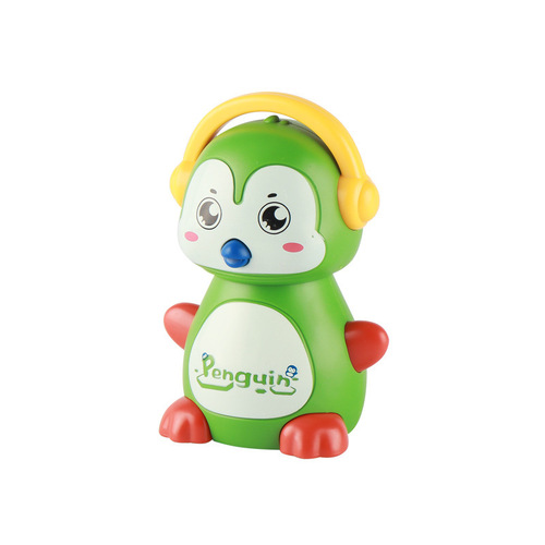 Children's cute pressing penguin backspin toy for 3 years and 6 months, companion toy, cross-border bestseller