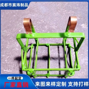 Hardware accessories ultrasonic cleaning frame hanger aluminum plate battery aluminum shell stainless steel cleaning mesh basket cleaning basket