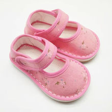 寶寶布鞋嬰幼兒童0-1-2-3男女童鞋軟底透氣布底鞋手工千層底跨境