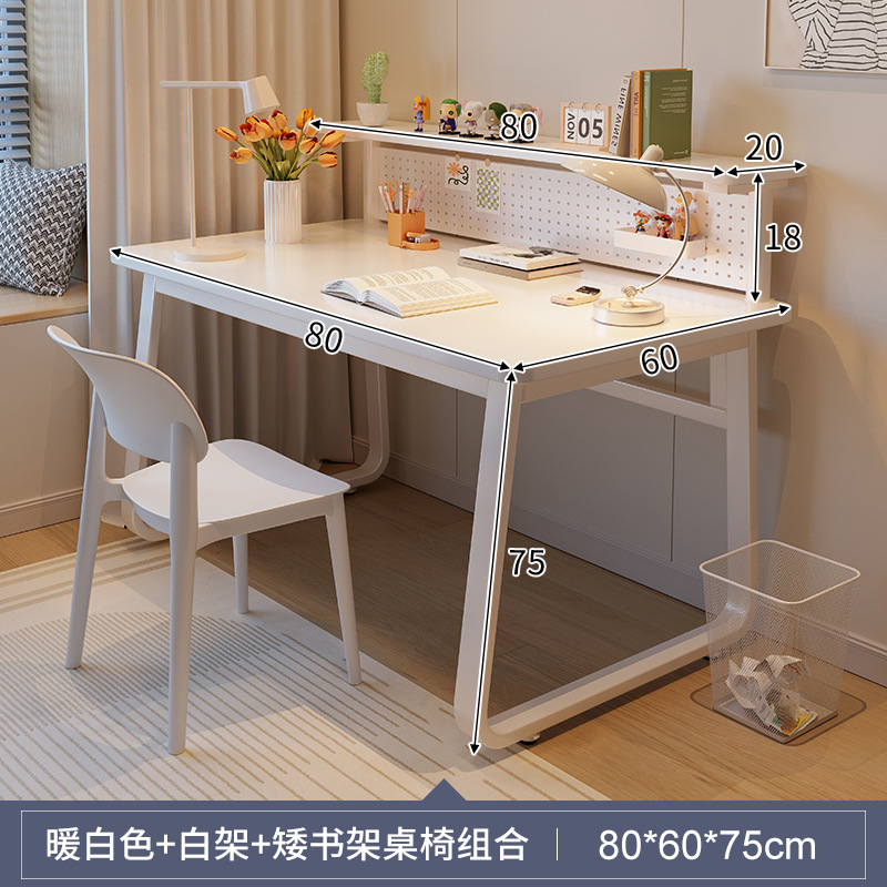 Escritorio de la computadora simple chica dormitorio pequeña mesa estudiante escritorio Workbench pequeño apartamento casa