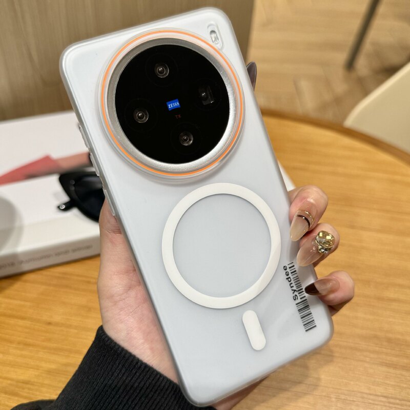 Frosted Translucent Skin-Feel Soft Gauze Ice Mist Magnetic Suction Suitable for Vivox20300Pro Mobile Phone Case Y300Pro Anti-Fall Frosted Translucent Skin-Feel Soft Gauze Ice Mist Magnetic Suction Suitable for Vivox20300Pro Mobile Phone Case Y300Pro Anti-Fall