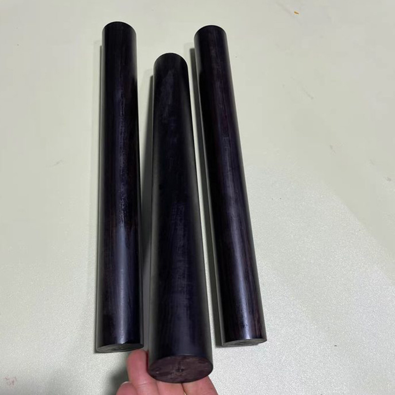 メーカーは紫光檀の丸い棒のフィットネスの棒の黒檀のめん棒の円柱の太極を供給して棒の紫光檀の丸い棒を遊びます。|undefined