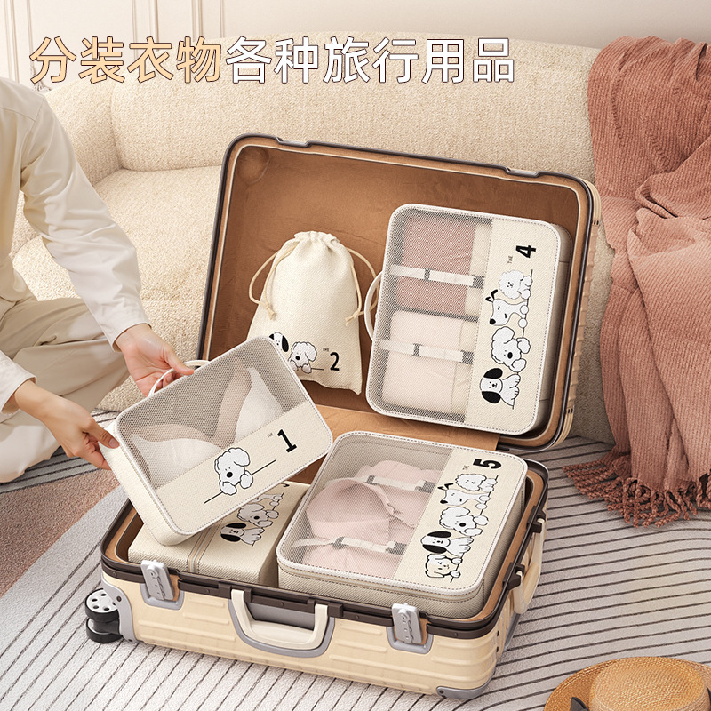 旅行ポータブル収納袋スーツケース服下着透明旅行収納袋防水仕分けダッフルバッグ|undefined