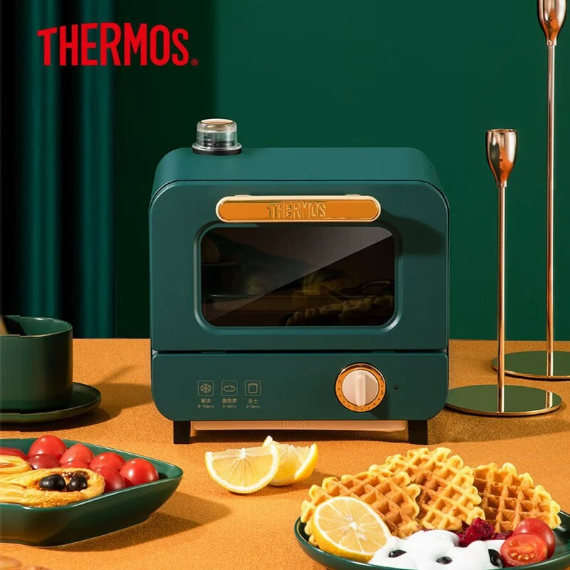 膳魔师 Steam electric oven multi-functional mini-air fried pot EHA-5102A British green 5L