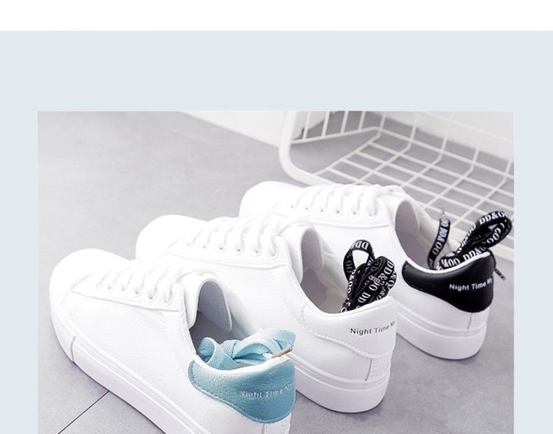 Baskets blanches pour femmes 2025, nouvelles chaussures plates d'été assorties à une robe, en cuir souple, décontractées et polyvalentes._voghion.com