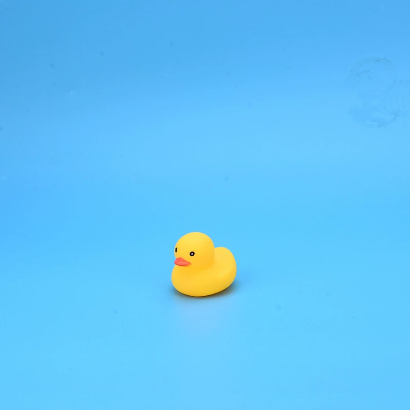 Желтая пластиковая уточка B.Duck для водных игр в воде, игрушка для плавания, на заказ, издает звуки, антистресс