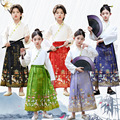 男女童汉服中式演出服女孩超仙中国风唐装儿童马面裙古装国学礼服