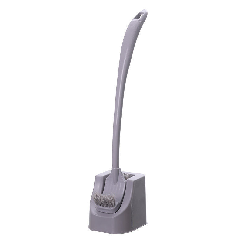 cepillo de inodoro sin esquina muerta mango largo con base conjunto de inodoro doméstico pared colgante inodoro dispositivo de cepillo de limpieza multifuncional