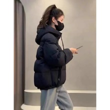 羽绒棉服女2023年新款冬季爆款棉衣短款oversize小个子棉袄外套潮