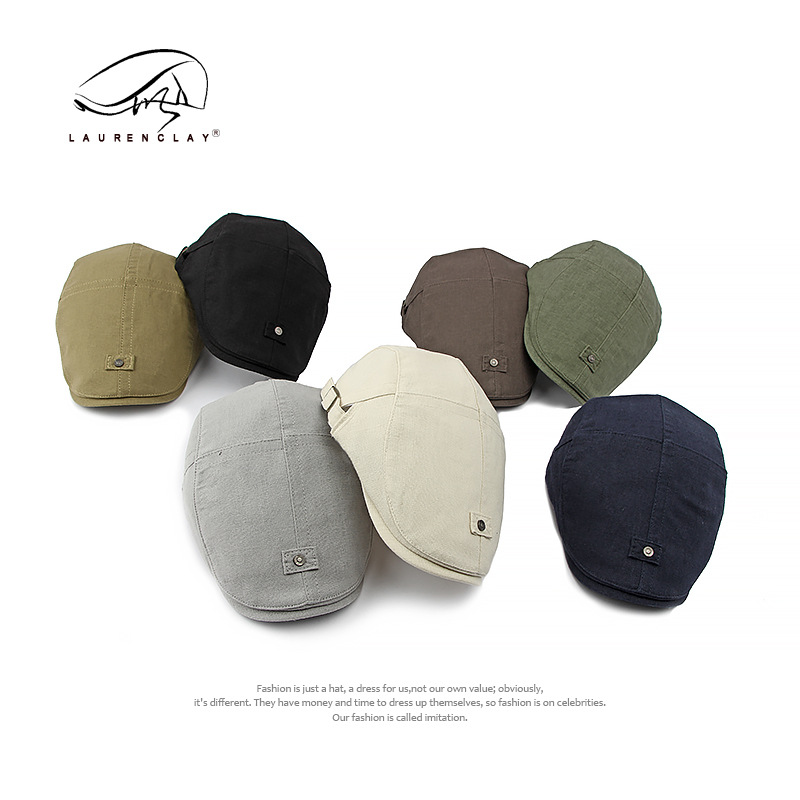 Sombreros de dama boina británico retro progreso sombrero hombre casual personalidad étnica estilo de moda moda sombrero de lengua de pato