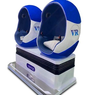 Vr Experience Center 9D Double Egg Chair Space Capsule Somatosensory Popular Science Large Playground Vr Equipment Game All-In-One Machine mm