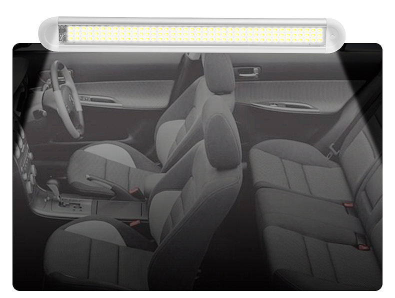 Car Light Indoor 120Led Reading Carriage Light Wide Voltage Universal Truck Lighting Camping Style Outdoor Lawn Light