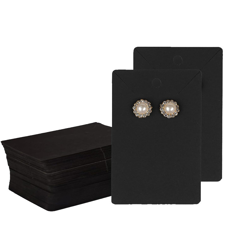 100 Feuilles  Style Simple Style Classique Couleur Unie Cartes D'emballage De Bijoux display picture 2