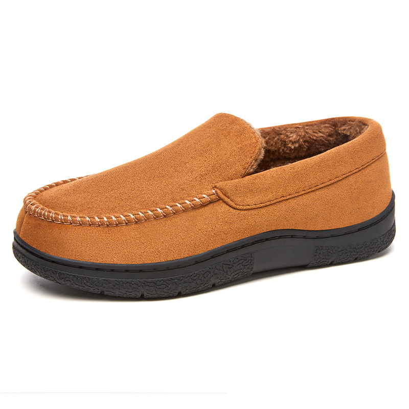 Zapatos de algodón de invierno de mujer transfronteriza TEMU zapatillas cálidas para el hogar zapatos perezosos zapatos de lana de coral zapatos de hombre