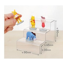 厂家直销二次元收纳架透明亚克力收纳桌面整理架透明塑料制展示架