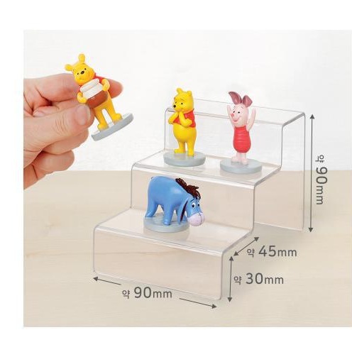 Factory Direct Sales Two-Dimensional Storage Rack Transparent Acrylic Storage Desktop Organizer Transparent Plastic Display Rack