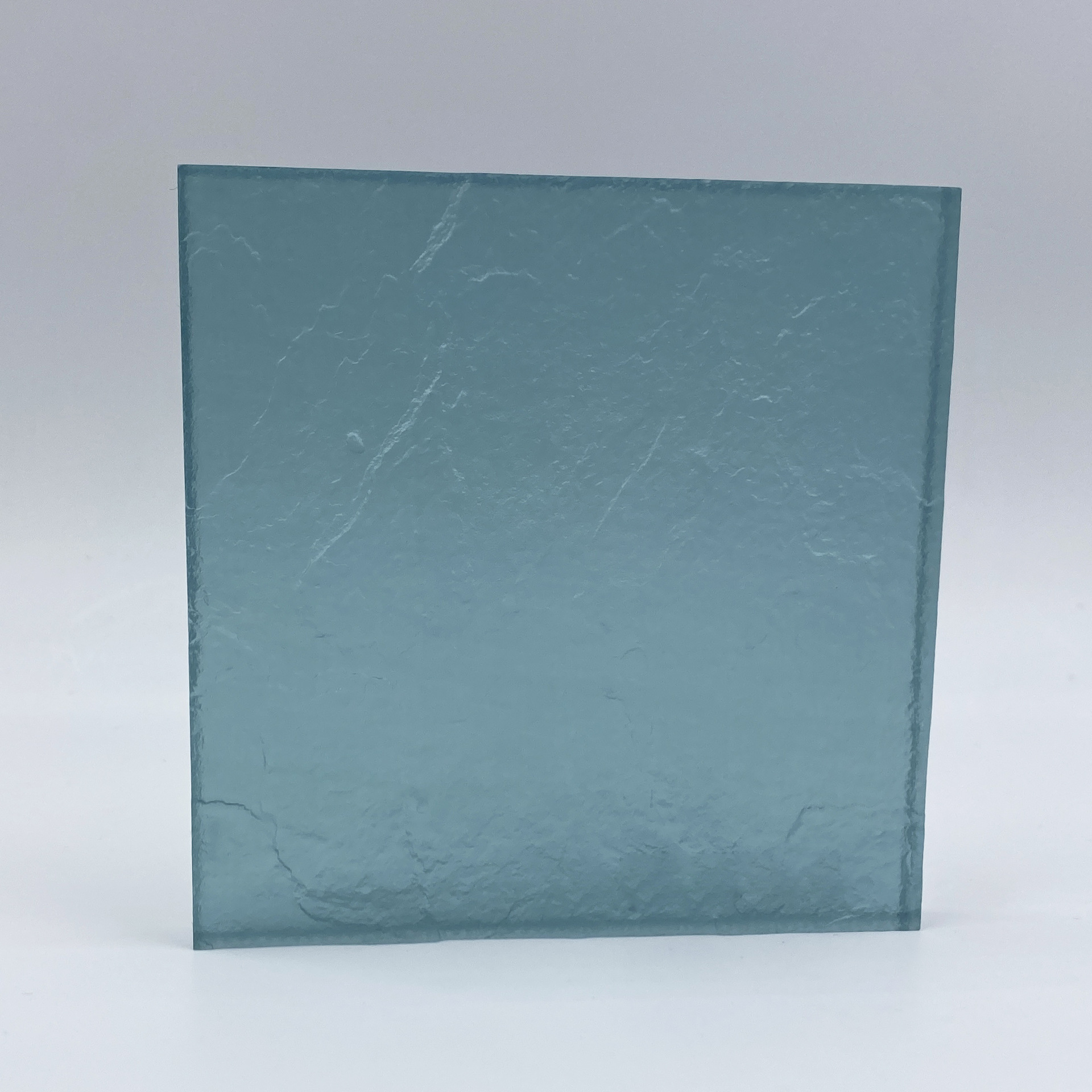 单双面石头纹亚克力板蓝色不规则凹凸有机玻璃浇铸大小岩石纹PMMA